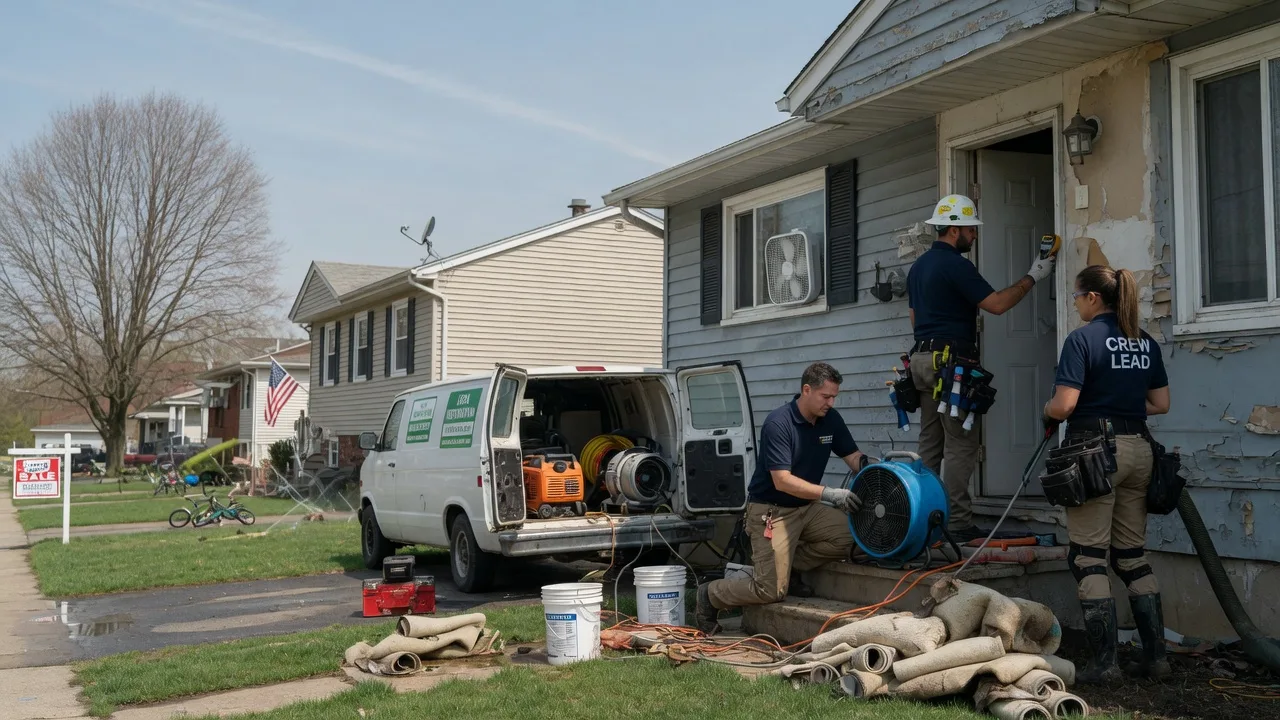 Flood Cleanup in New Middletown, IN near me