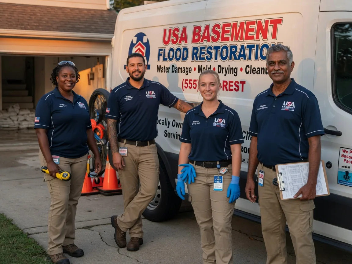 Basement Flood Cleanup company in New Middletown, IN